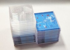 25 Stück CD-/DVD-Hüllen Jewel Case - transparent / transparent - Jewelcase