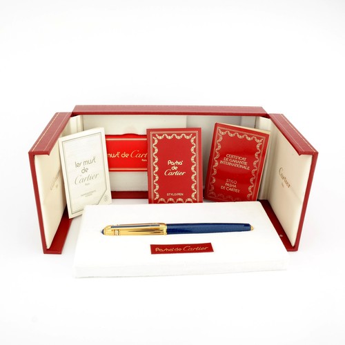 Vintage cartier pasha blue - cartier,