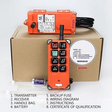 220 V/380 V/12 V/24 V Kran-Funkfernsteuerung Drahtlose Schalter Hebezeug Kran