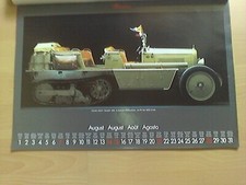 Posterkalender Autorariräten 1988. Opel Rak 2, Chevrolet Corvette, Lancia Ast.