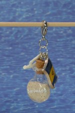 Charm Anhänger Sand Muschel Flagge Quaste Karibik Caribbean Mittelamerika; K1