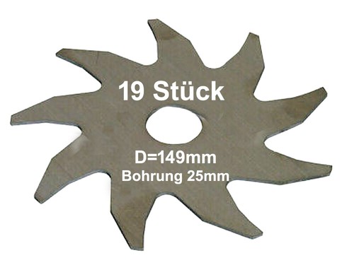 Vertikutiermesser für sabo - 19,