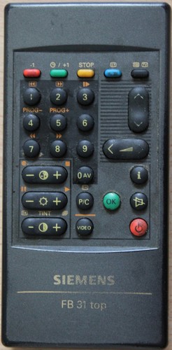 Fernbedienung siemens 31 - tv-fernbedienung,