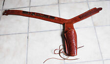 Holster Gürtel Western Cowboy Ledergürtel Mexico