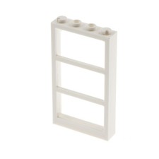 1x Lego Fenster Rahmen 1x4x6
