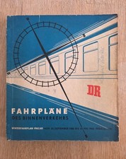 Deutsche Reichsbahn - Kursbuch Winterfahrplan 1962 (Original)