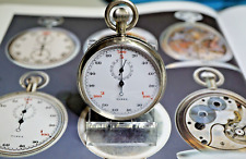 Orginal Huber, U-Boot Torpedo-Stoppuhr Stopwatch 3 sec. Kriegsmarine WW2 WK2