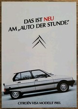 Citroen Visa II GT/Club 83 Prospekt/brochure/folleto/opuscolo/brosura/prospectus