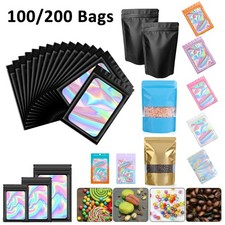 100/200Pcs Holographic Mylar
