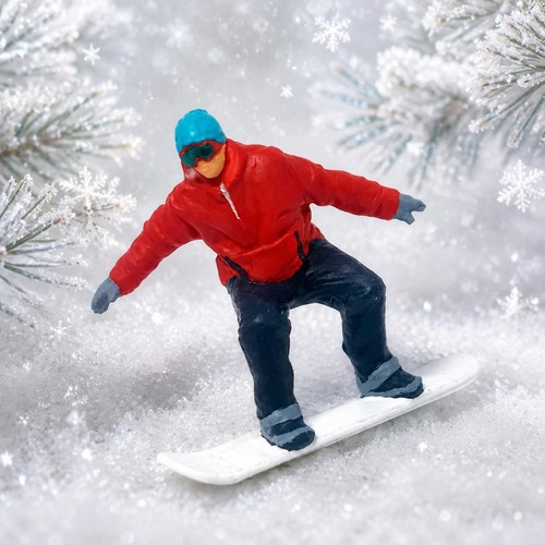 Figuren skifahrer figur - figuren,