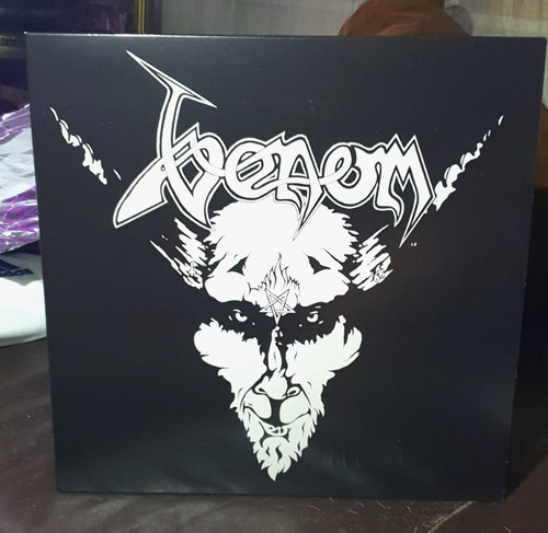 Venom black metal - black, +poster