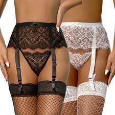 Strumpfhalter Fransen