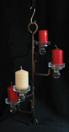 Schmiedekunst weihnachtskranz - schmiedekunst,