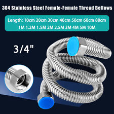 3/4" Wellrohr Edelstahl