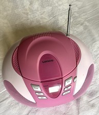 Lenco SCD37 USB Pink CD Player, CD-Radio, Stereoanlage