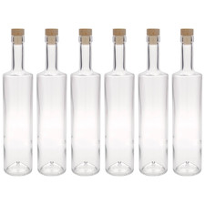 6x 700ml Glasflasche
