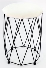 Schminkstuhl Stuhl Sitzhocker Samthocker Hocker Sessel Kinderzimmer  NEU / OVP