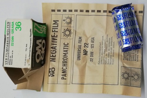 Ddr orwo negativfilm für - orwo, s-w