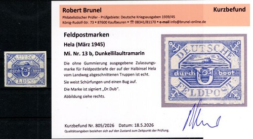 Feldpost boot hela 13b - feldpost,