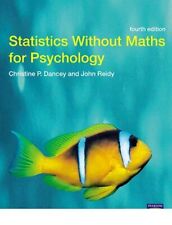 Statistics Without Maths for Psychology: Using SPSS fo by Reidy, John 0132051605