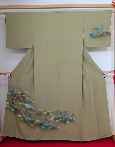 Vintage japanischer kimono - vintage,