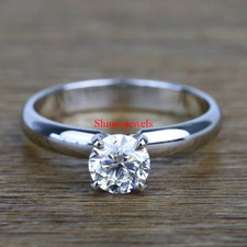 Solitaire moissanit mit 18k - solitaire,