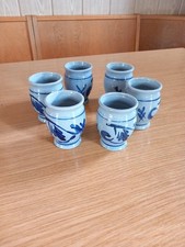 Steingut Becher für Most und