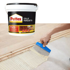 P695 Parkettkleber, Bodenbelag kleben, Fußbodenkleber je 7 KG für ca. 8m²