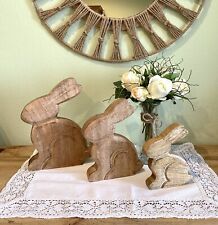 Osterhase Holz Ostern