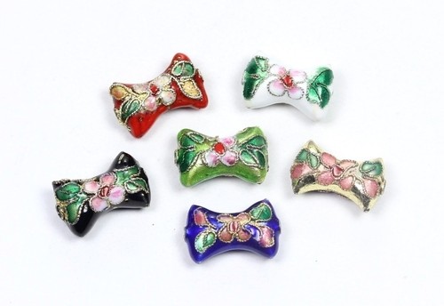 Cloisonne perle spacer - 2,