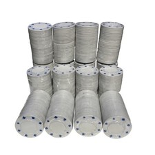 250 x WEISSE VOLLE BREITE