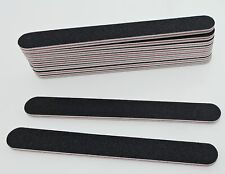 Profi-Feile Nagelfeilen Schwarz Gerade 100/180 Doppelseitig Nagelstudio