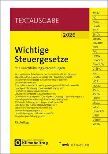 Wichtige steuergesetze mit - |,