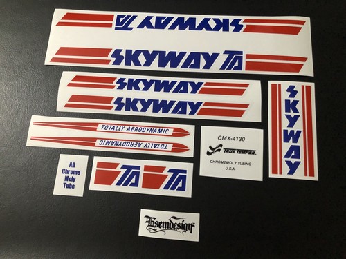 Skyway aufkleber set - ta, 84