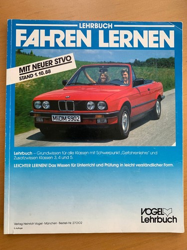 Lehrbuch fahren lernen vogel - lehrbuch,