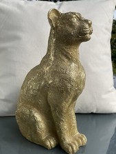 Cat Raubkatze Panther Gold