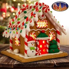 LED Lebkuchenhaus 13cm