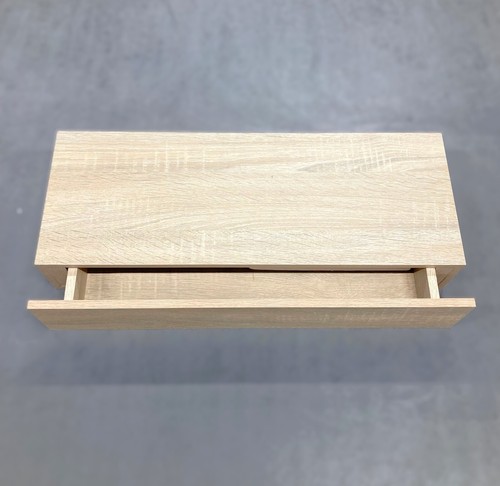 Vidaxl wandregal mit - wandregal, schublade