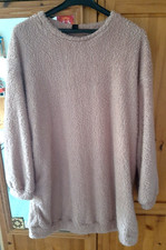 Shein * Dicker Kuschelpullover * XL * Teddypullover * Plüschpullover * altrosa *