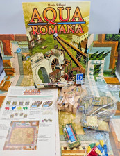 🏛️ Aqua Romana – Queen Games 2005 – komplett Holzteile, Anleitung, OVP 🇩🇪🎲✨