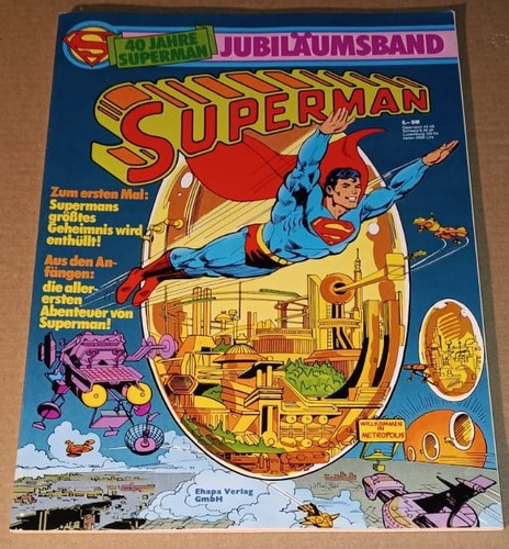 Superman jubiläumsband - superman,