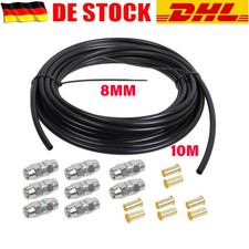 Kraftstoffleitung Stahl Polyamidrohr Benzinleitung Reparatur Satz 8 mm 10 Metre
