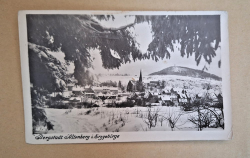 Alte bergstadt altenberg im - alte, ak