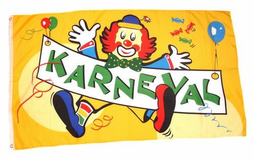 Fahne flagge karneval - fahne,