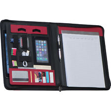 A4 Konferenzmappe Schreibmappe Dokumentenmappe incl. Notizblock Reißverschluss
