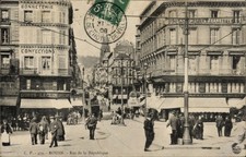 Ak Rouen Seine-Maritime, Rue