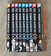 Demon Slayer manga 16-23 + Bonusgeschichten + Sammelschuber