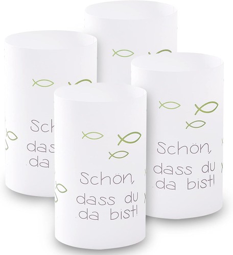 Windlicht fisch deko stück - fisch,