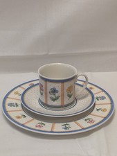 3 teiliges Porzellan Kaffeegedeck Villeroy & Boch " Julie "