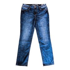 Camp David Soccx Damen Straight Jeans RO:MY Gr W34/L32 Dark Stone Used NEU